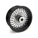 MCS-Radialspeichen-Hinterrad mit 48 Fat Spoke, 5.50 x 16, schwarz – 06-07 Dyna; 02-07 FLT/Touring (NU)