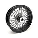 MCS-Radialspeichen-Hinterrad mit 48 Fat Spoke, 5.50 x 18, schwarz – 02-07 FLT/Touring; 02-06 V-Rod (NU)