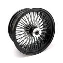 MCS radial 48 fat spoke rear wheel 8.50 x 18 black – 2006 V-Rod (NU)