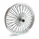 MCS radial 48 fat spoke front wheel 3.50 x 21 SF chrome – 04-05 FXDWG
