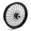 MCS-Radialspeichen-Vorderrad mit 48 Fat Spoke, 3.50 x 23, DF, schwarz – Custom-Anwendungen