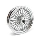MCS-Radialspeichen-Hinterrad mit 48 Fat Spoke, 3.50 x 16, verchromt – 06-07 Dyna; 02-07 FLT/Touring; 05-07 XL Sportster (NU)