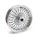 MCS-Radialspeichen-Hinterrad mit 48 Fat Spoke, 4.25 x 18, verchromt – 06-07 Dyna (NU)