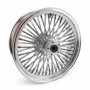 MCS-Radialspeichen-Hinterrad mit 48 Fat Spoke, 5.50 x 18, verchromt – 08-26 FLT/Touring nur für Custom-Anwendungen (siehe Hinweis)