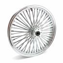 MCS-Radialspeichen-Vorderrad mit 48 Fat Spoke, 3.50 x 21, DF, verchromt – 00-07 FLT/Touring (NU)