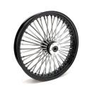MCS-Radialspeichen-Vorderrad mit 48 Fat Spoke, 3.50 x 21, DF, schwarz – 00-07 FLT/Touring (NU)