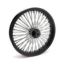 MCS-Radialspeichen-Vorderrad mit 48 Fat Spoke, 3.50 x 21, SF, schwarz – 04-05 FXDWG