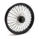 MCS-Radialspeichen-Vorderrad mit 48 Fat Spoke, 3.50 x 23, SF, schwarz – 04-05 FXDWG