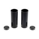 Cult-Werk 4-teilig Gabelrohr-Abdeckungsset. glänzend schwarz. Logo – 18-26 Softail Street Bob; Standard: 18-20(NU)FXBB Street Bob 107; 25-26 FXBB Street Bob 117; 21-24(NU)FXBBS Street Bob 114; 20-24(NU)FXST Softail Standard 107