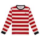 13 1/2 TSR long sleeve red/white, Size S