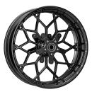 Arlen Ness, 18x5.5 Fat Factory 'Prodigy' Rad, vorne, schwarz – vorne: 08-25 FLT/Touring (ausgenommen. 23-25 CVO; 24-25 FLHX; 2025 FLHXU; 24-25 FLTRX) (NU)