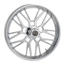 Arlen Ness, Felge Split Spoke 18 x 5.5 Zoll. Vorne/hinten, verchromt – Universell passend. Das modellspezifische Arlen-Ness-Nabenkit muss für ein vollständiges Rad separat bestellt werden
