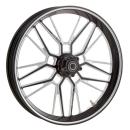 Arlen Ness, Felge Split Spoke 19 x 3.25 Zoll, vorne. Schwarz, Contrast Cut – Universell passend. Das modellspezifische Arlen-Ness-Nabenkit muss für ein vollständiges Rad separat bestellt werden