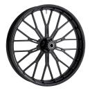 Arlen Ness, Felge Y-Spoke 21 x 5.5 Zoll, vorne, schwarz – Universell passend. Das modellspezifische Arlen-Ness-Nabenkit muss für ein vollständiges Rad separat bestellt werden