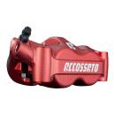 Accossato, 100mm Monoblock radial brake caliper left. rot