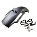 Cult-Werk Heckfender-Abdeckungsset ''Bagger'' V1. glänzend schwarz – 23-26 Touring: 24-26 FLHX Street Glide; 23-26 FLHXSE CVO Road Glide; 2026 FLHXSTSE; 24-26 FLTRX Road Glide; 23-25 (NU) FLTRXSE CVO Road Glide; 24-26 FLTRXSTSE CVO Road Glide ST