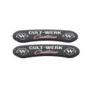 Cult-Werk custom brake caliper Abdeckung ''3D'' set – 00-26 various H-D models