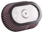 K&N STREET METAL OVAL LUFTFILTER - K&N