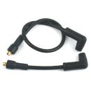Accel, 8.8mm supression core Zündkabel set. schwarz