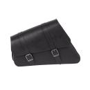 Sporster  Leder Schwingentasche links, 6,5 Liter. Schwarz - Für Harley Davidson All XL Sportster