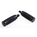 Cult-Werk ''Racing'' rider foot & shift peg set. glänzend schwarz – All traditional H-D male mount