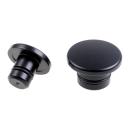 Cult-Werk vorne axle Abdeckungsset. glänzend schwarz – 21-26 RH1250S Sportster S; 22-26 RH975 Nightster; 23-26 RH975S Nightster Special