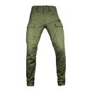 John Doe Stroker Cargo XTM Pants Oliv Grün Motorrad Textilhose Unisex size