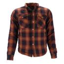 13 1/2 Long Run shirt brown/black, Size XL