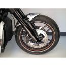 Cult-Werk 2-teilig unten Gabelrohr-Abdeckungsset, glänzend schwarz – 12-17 VRSCR V-Rod; Night Rod Special; Muscle (NU)