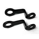 Cult-Werk Blinker mount Set. hinten. Double angled. schwarz – 91-17 Dyna; 86-22 XL Sportster; 02-17 V-Rod; Night Rod Special; Muscle; VRSCR (NU)