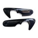 Cult-Werk, XL short fender strut covers. Gloss black für harley Davidson - 04-22 XL Sportster