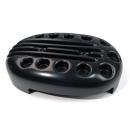 Cult-Werk Luftfilter Abdeckung. Slotted – 04-20 XL Sportster with stock oval air cleaner (NU)