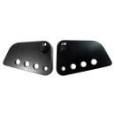 Cult-Werk gas Tank lift Set. glänzend schwarz – 04-22 XL Sportster (NU)