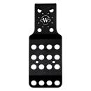 Cult-Werk bug spoiler ''Old School''. glänzend schwarz Stahl – 04-22 XL Sportster (NU)