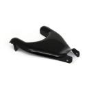 Cult-Werk Frame Cover. Short, long black  Unpainted gloss black - Bobber Sitzplatte lang für XL Sporster 04-22
