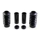 Cult-Werk 6-teilig Gabelrohr-Abdeckungsset. kurz. schwarz – 22-26 RH975 Nightster; 23-26 RH975S Nightster Special