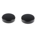 Cult-Werk fork tube cap bolt Abdeckungsset. glänzend schwarz – 18-24 Indian Scout Bobber