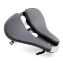 Cult-Werk solo seat ''Old School''. schwarz – 18-26 Softail FXBB/S; FXST: 25-26 FXBB Street Bob 117; 21-24(NU)FXBBS Street Bob 114; 18-20(NU)FXBB Street Bob 107; 20-24 FXST(NU)Softail Standard 107