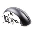 Cult-Werk Heckfender ''Old School''. schwarz – 18-26 Softail FXBB/S; FXST: 25-26 FXBB Street Bob 117; 21-24(NU)FXBBS Street Bob 114; 18-20(NU)FXBB Street Bob 107; 20-24 FXST(NU)Softail Standard 107