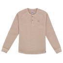 13 1/2 Waffle jersey sand, Size S
