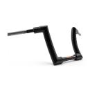 Killer Custom, Monarch 2" fat bar. 10" rise Lenkrad für Harley-Davidson® 82–24 H-D mech. & E-Gasgriff (außer 88–11 Springer) mit 1,25-Zoll-Riser. Ausgenommen Modelle mit hydraulischem Kupplungsgeberzylinder
