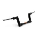 Killer Custom, Monarch 2" Fat bar. 6" rise Lenkrad für Harley-Davidson® 82-24 H-D mech. & e-throttle (excl. 88-11 Springers) with 1" I.D. risers. Excl. models with hydraulic clutch master cylinder