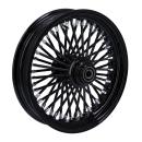 MCS radial 48 fat spoke front wheel 3.50 x 16 SF black – 04-05 FXDWG
