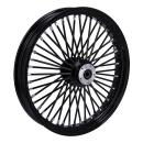 MCS-Radialspeichen-Vorderrad mit 48 Fat Spoke, 3.50 x 23, DF, schwarz – Custom-Anwendungen
