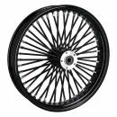MCS-Radialspeichen-Vorderrad mit 48 Fat Spoke, 3.50 x 21, DF, schwarz – 00-07 FLT/Touring (NU)