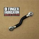 9Finger Fabrication M8 Bremsgestänge für mittige Fußrastenanlage, schwarz