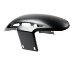 Cult-Werk ''Custom V2'' Frontfender, 21". glänzend schwarz – 14-25 (NU) FLT/Touring (excl