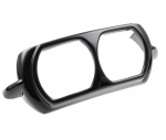 Cult-Werk FLTR headlamp trim ''Bad Look''. mattschwarz – 15-23 FLTR Road Glides (excl
