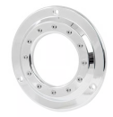 Rick’s Motorcycles – Kupplungsdeckel 'Porthole'. poliert – 70-98 Big Twin (NU)