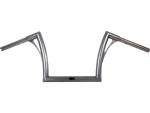 280 Flow Bar FAT Handlebar with 1 1/4" Clamp Diameter 3-Hole Raw 1 1/4" Throttle By Wire Throttle Cables
